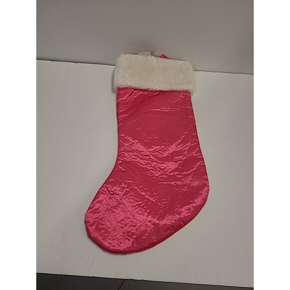 Supergirl Christmas Stocking NEW by Kurt S Adler 18" Hot Pink "S" Logo DC Comics - Picture 7 of 11